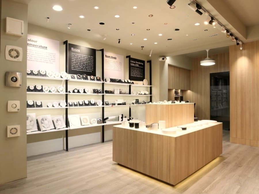 Inside the LightBox Inc. showroom