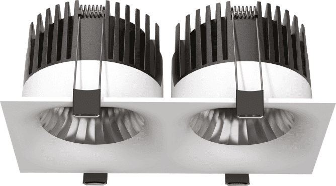 ARL-2602 Cob fitting 2X Square, Astara
